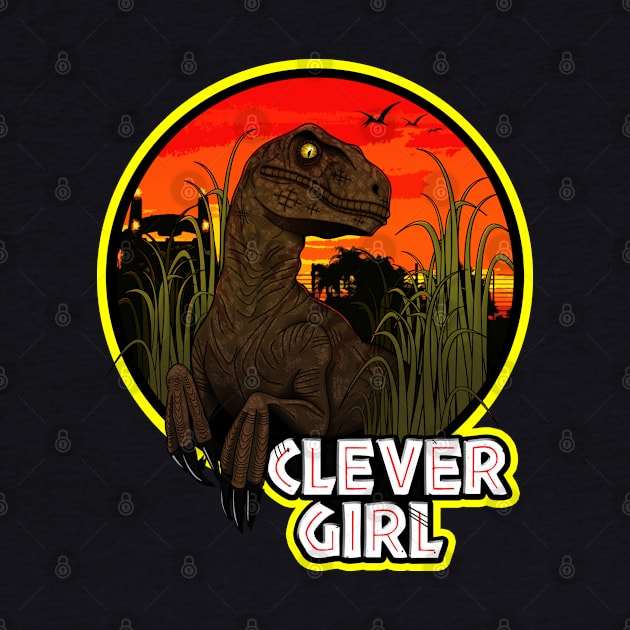 Clever Girl Raptor by NateArtDesign